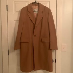 Authentic London fog 100% wool long coat.